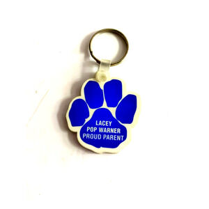 Lacey Pop Warner Proud Parent Keychain